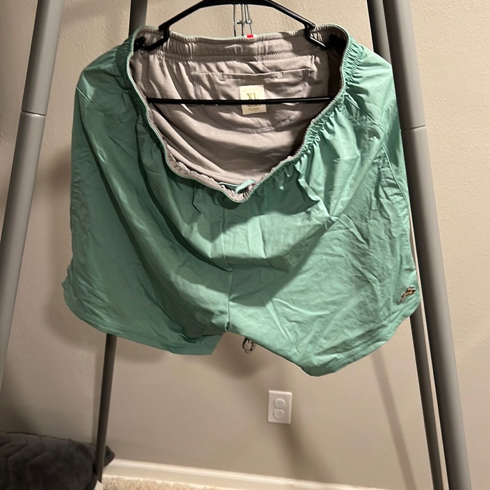 Tracksmith shorts with liner size XL barely worn